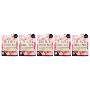 Hydrogel Sheet Mask - Collagen by Oh K! for Unisex - 1 Pc Mask - Pack of 5