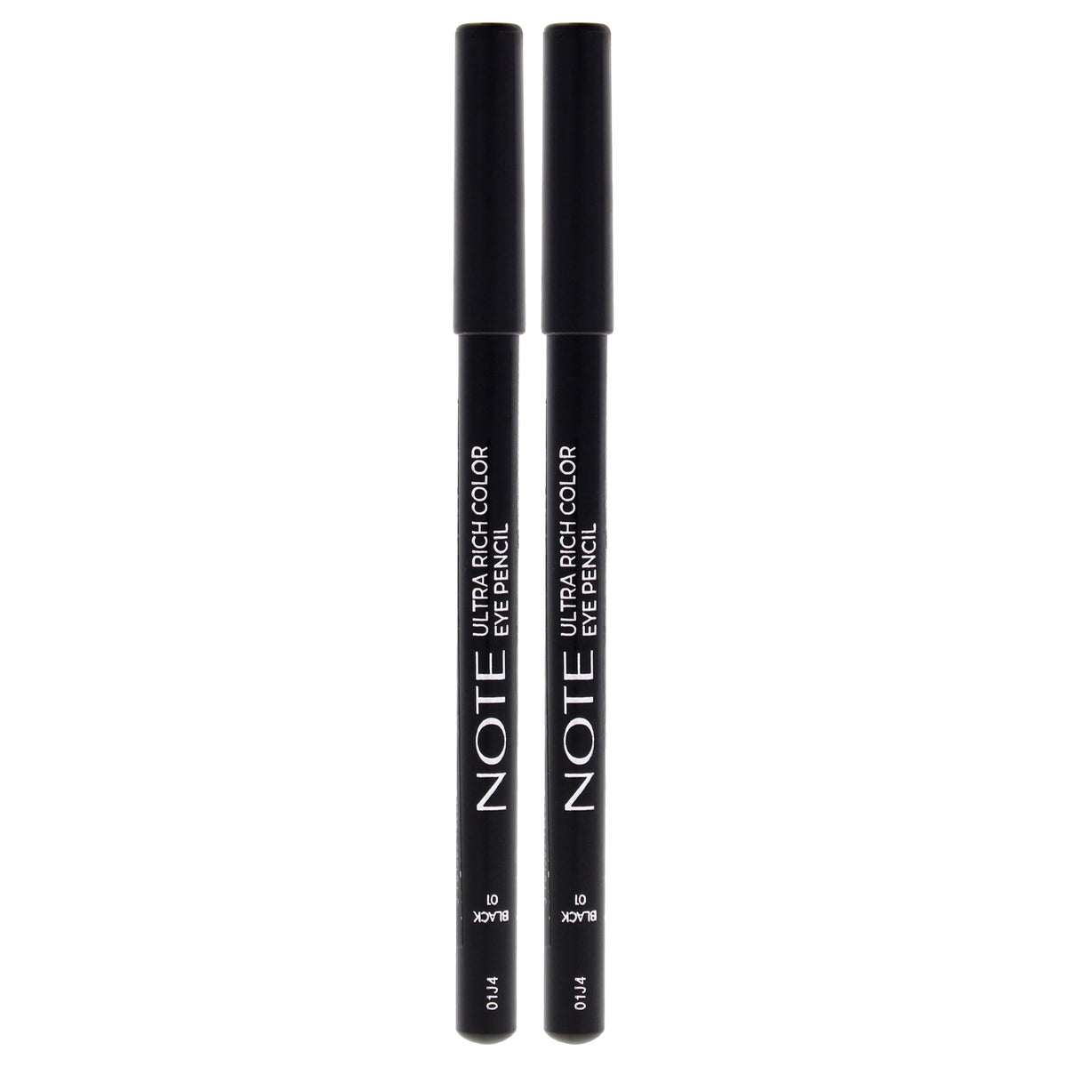 Ultra Rich Color Eye Pencil - 01 Black by Note Cosmetique for Women - 0.04 oz Eye Pencil - Pack of 2