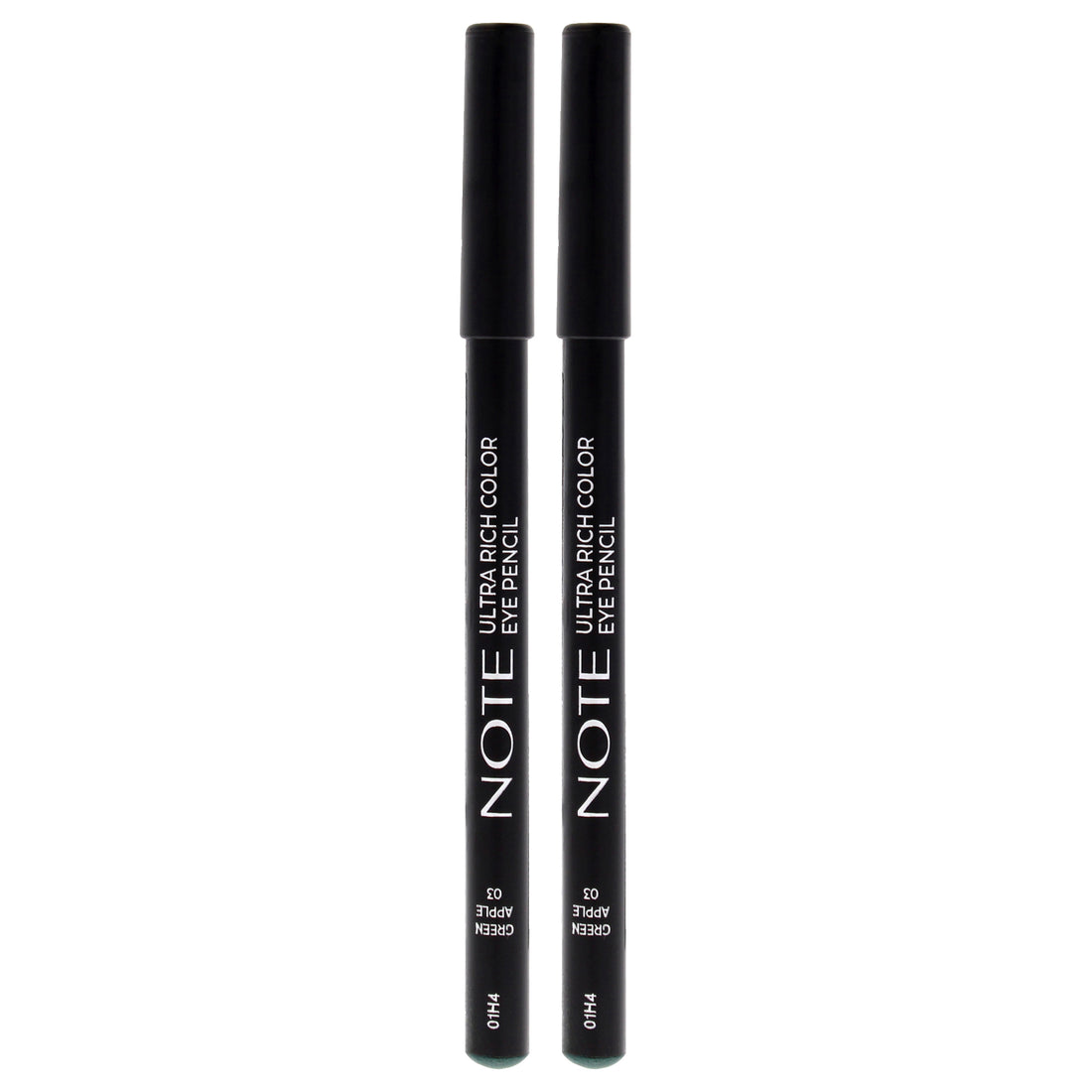Ultra Rich Color Eye Pencil - 03 Green Apple by Note Cosmetique for Women - 0.04 oz Eye Pencil - Pack of 2
