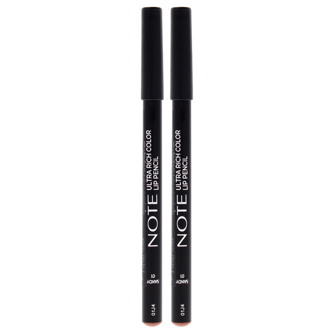 Ultra Rich Color Lip Pencil - 01 Sandy by Note Cosmetique for Women - 0.04 oz Lip Pencil - Pack of 2