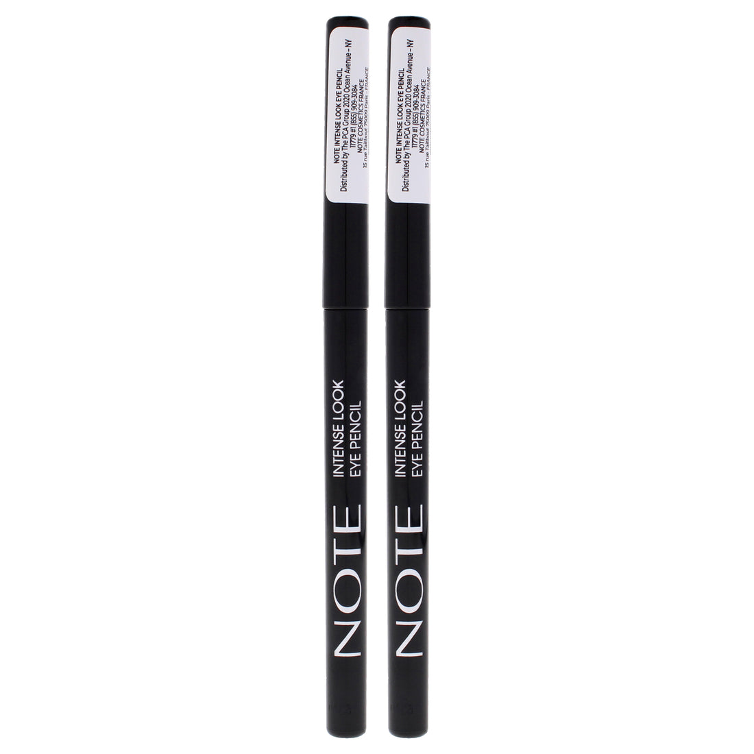 Intense Look Eye Pencil - Black by Note Cosmetique for Women - 0.01 oz Eye Pencil - Pack of 2