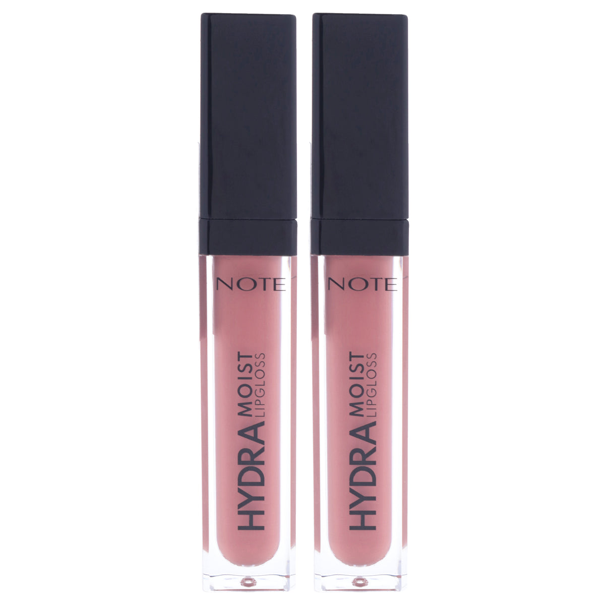 Hydramoist Lipgloss - 03 Just Nude by Note Cosmetique for Women - 0.2 oz Lip Gloss - Pack of 2