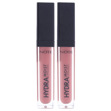 Hydramoist Lipgloss - 03 Just Nude by Note Cosmetique for Women - 0.2 oz Lip Gloss - Pack of 2