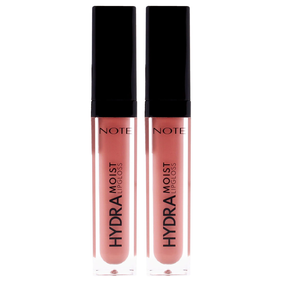 Hydramoist Lipgloss - 02 Bare Blush by Note Cosmetique for Women - 0.2 oz Lip Gloss - Pack of 2
