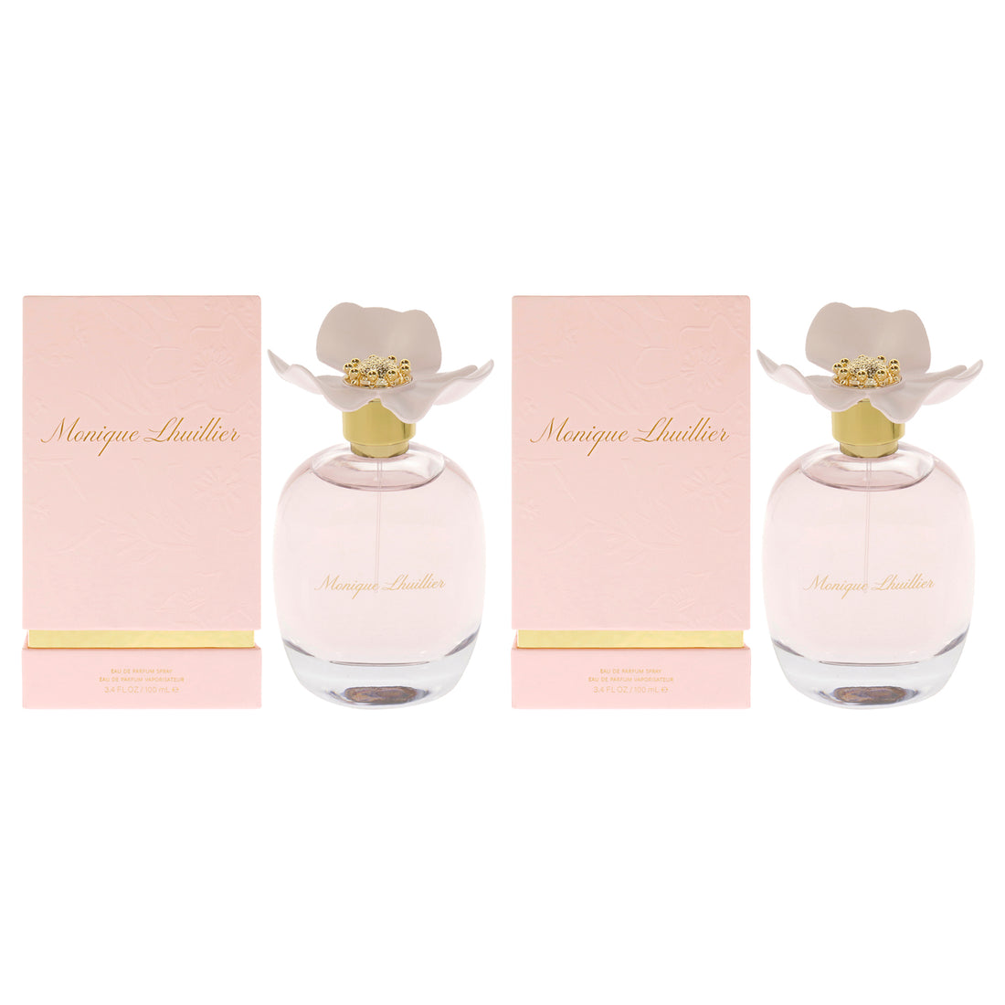 Monique Lhuillier by Monique Lhuillier for Women - 3.4 oz EDP Spray - Pack of 2