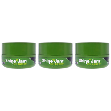 Shine-n-Jam Edges - Olive Oil by Ampro for Women - 2.25 oz Gel - Pack of 3