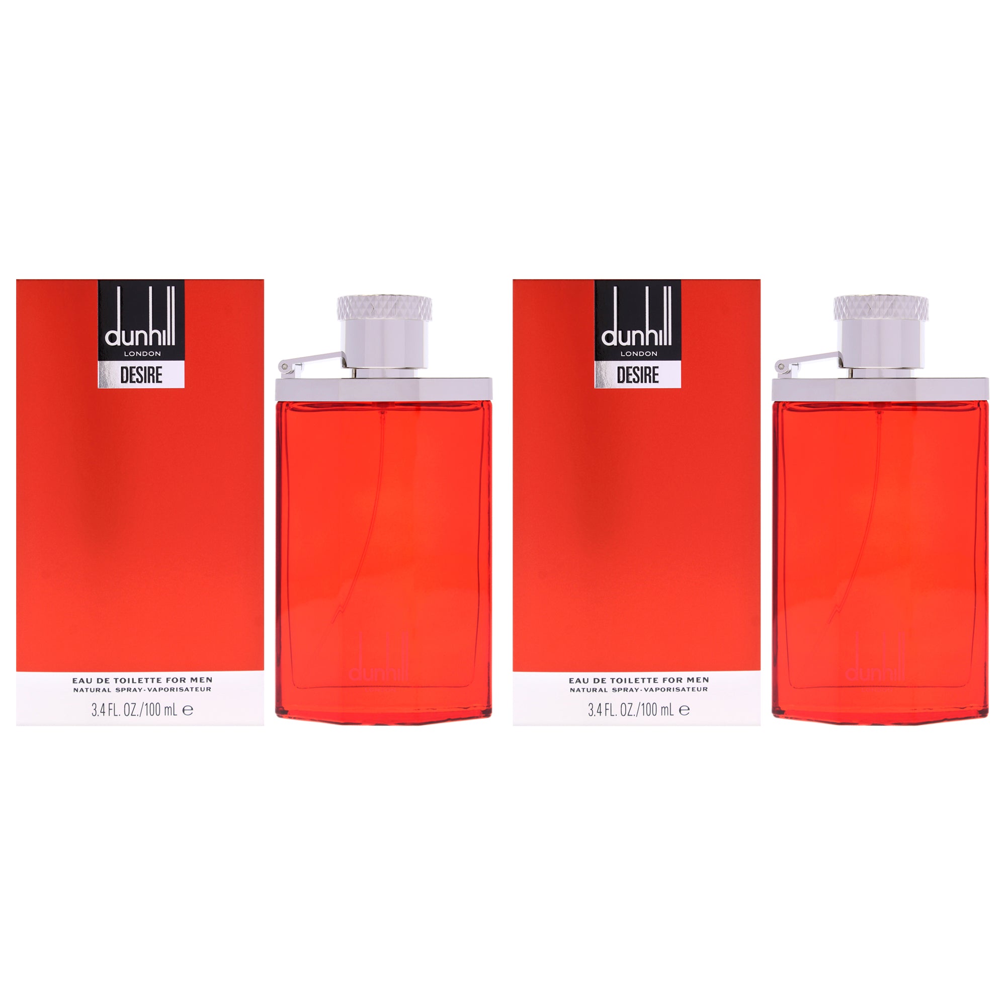 Desire by Alfred Dunhill for Men - 3.4 oz EDT Spray - Pack of 2