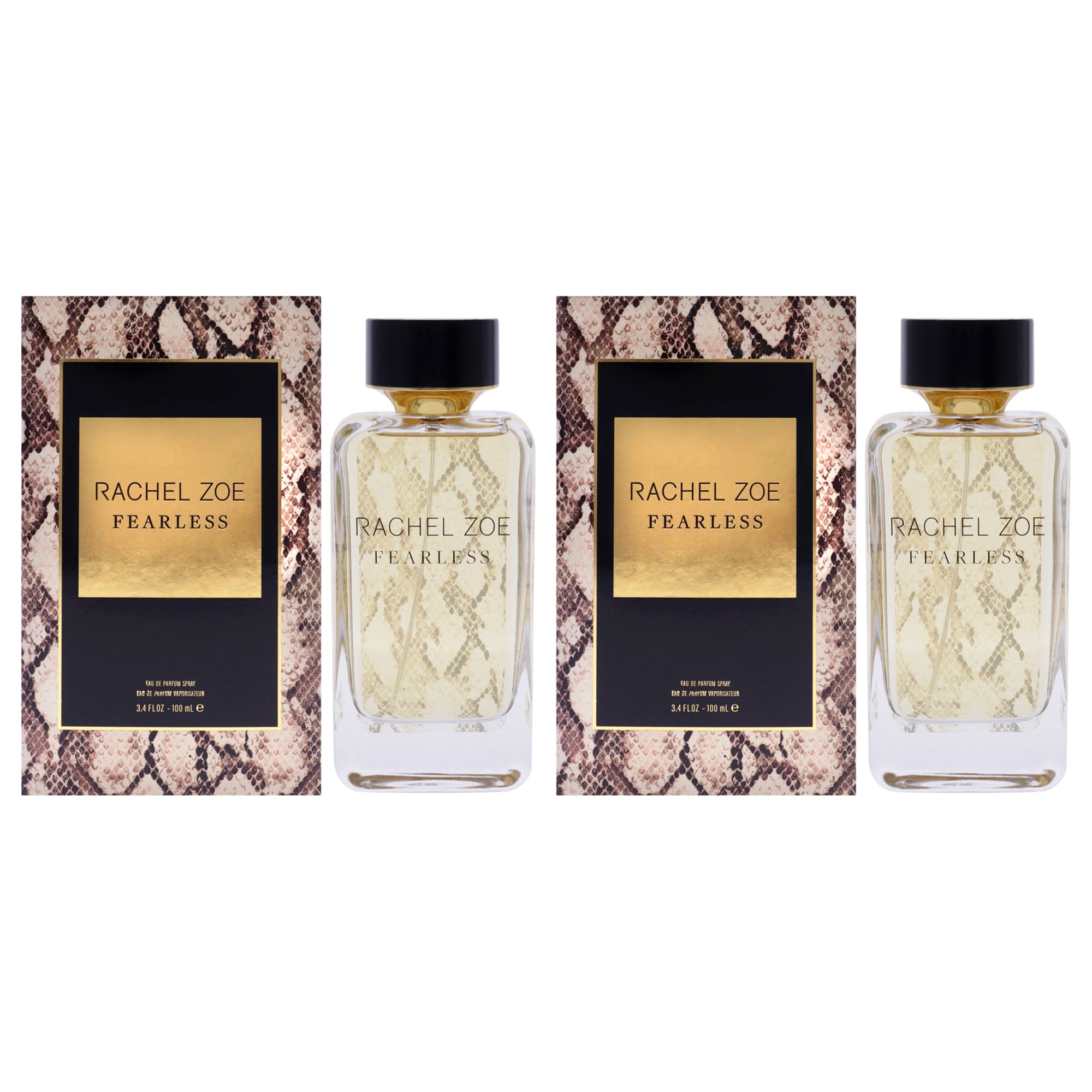 Fearless by Rachel Zoe for Women - 3.4 oz EDP Spray - Pack of 2