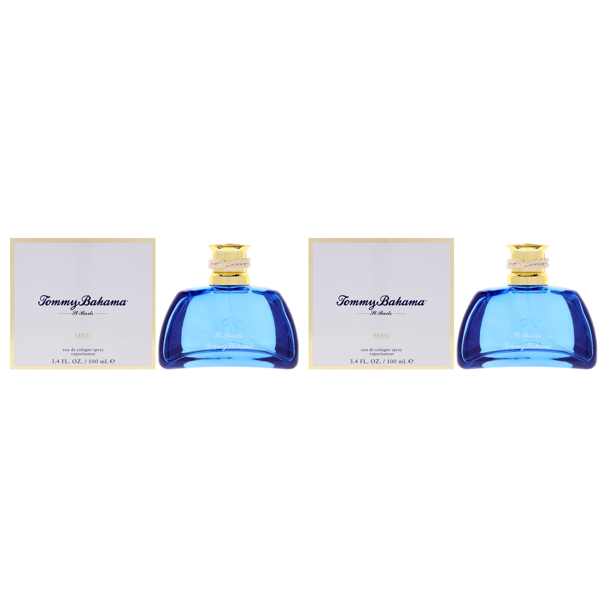 Tommy Bahama Set Sail St. Barts by Tommy Bahama for Men - 3.4 oz EDC Spray - Pack of 2