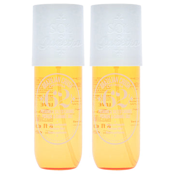 Brazilian Crush Cheirosa 62- Pistacho and Salted Caramel by Sol de Janeiro for Unisex - 8 oz Perfume Mist - Pack of 2