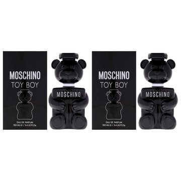 Moschino Toy Boy by Moschino for Men - 3.4 oz EDP Spray - Pack of 2
