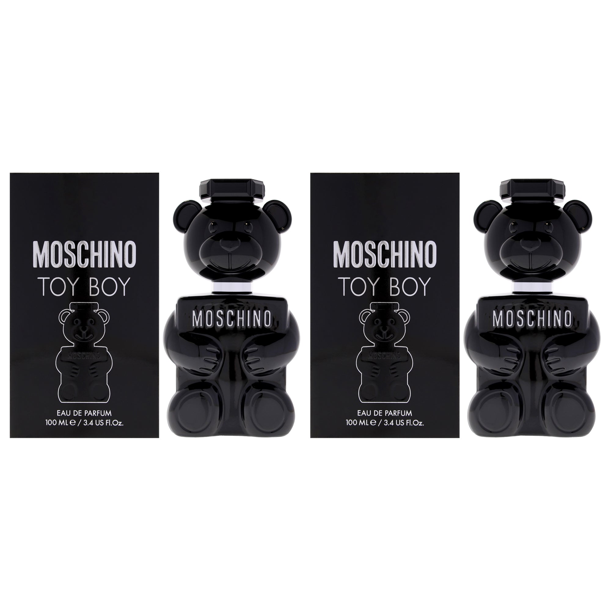 Moschino Toy Boy by Moschino for Men - 3.4 oz EDP Spray - Pack of 2