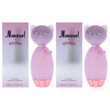 Meow! by Katy Perry for Women - 3.3 oz EDP Spray - Pack of 2