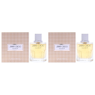 Illicit by Jimmy Choo for Women - 3.3 oz EDP Spray - Pack of 2