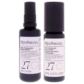 Beath The Blues Emotional Wellness Kit by Illapothecary by Unisex - 2 Pc Kit 1.7oz Room Spray, 0.3oz Oil