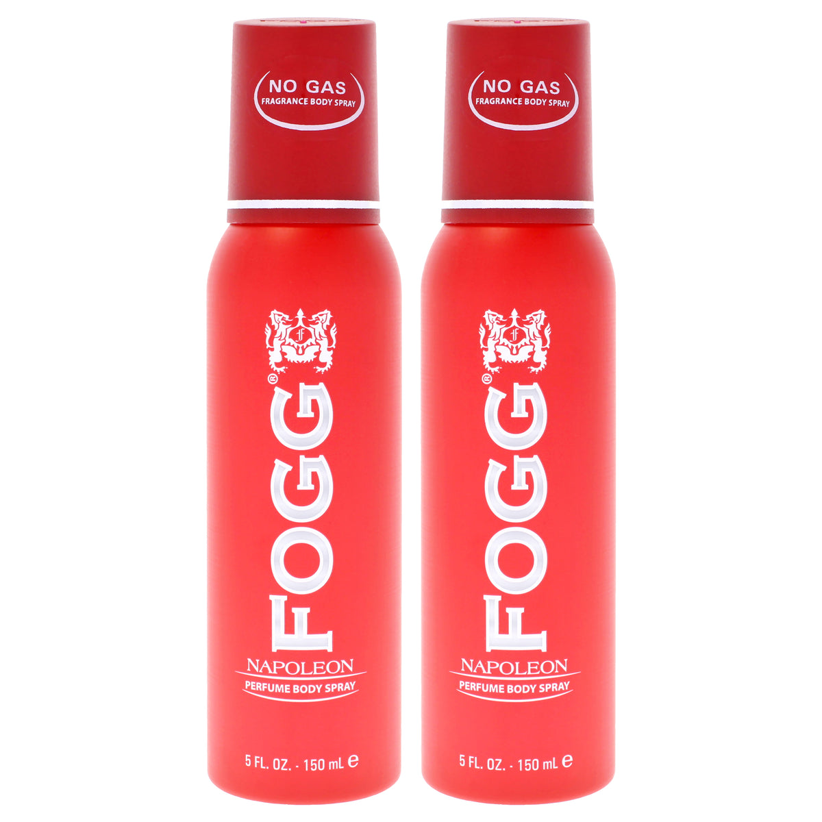 Fragrance Body Spray - Napoleon by Fogg for Men - 5 oz Body Spray - Pack of 2