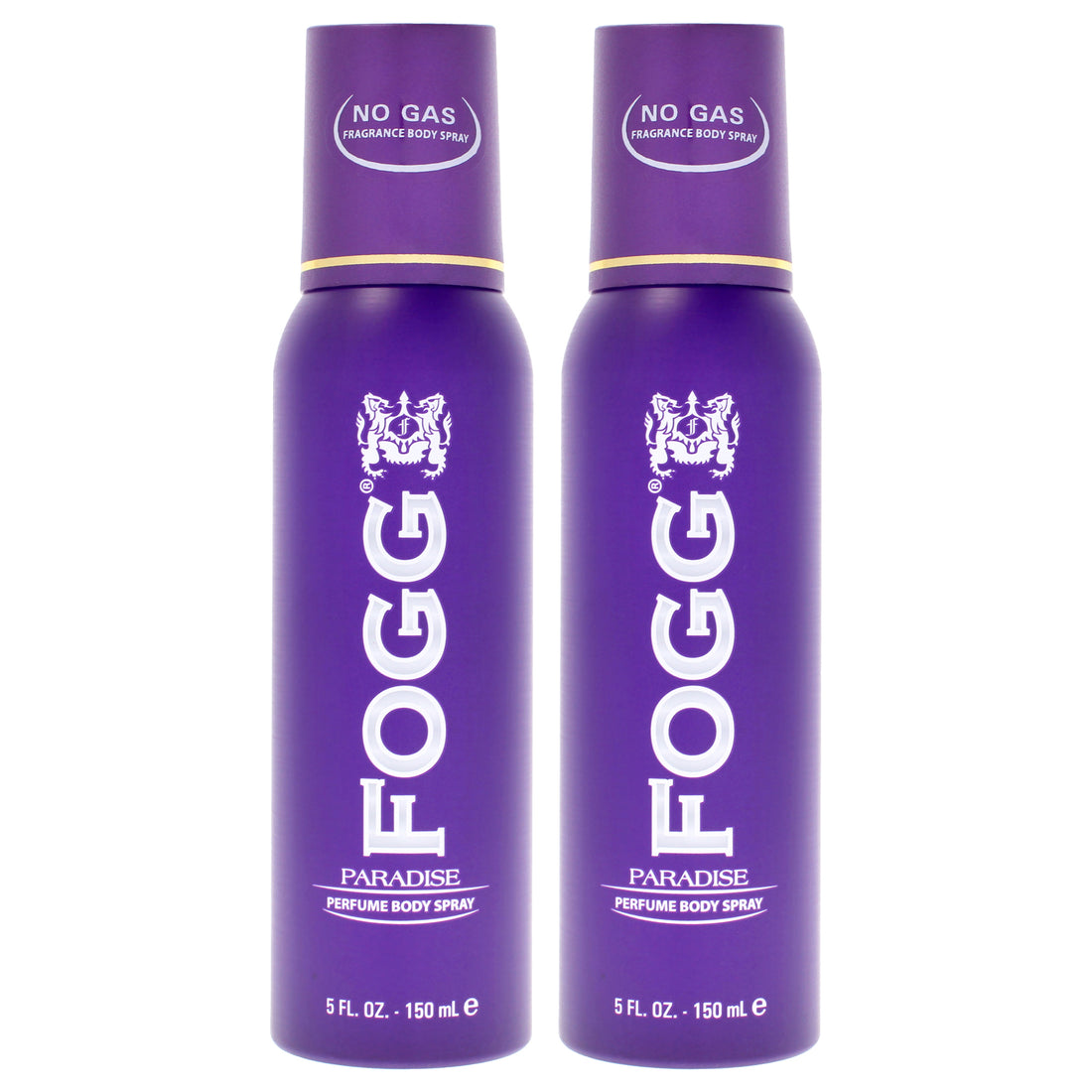 Fragrance Body Spray - Paradise by Fogg for Women - 5 oz Body Spray - Pack of 2