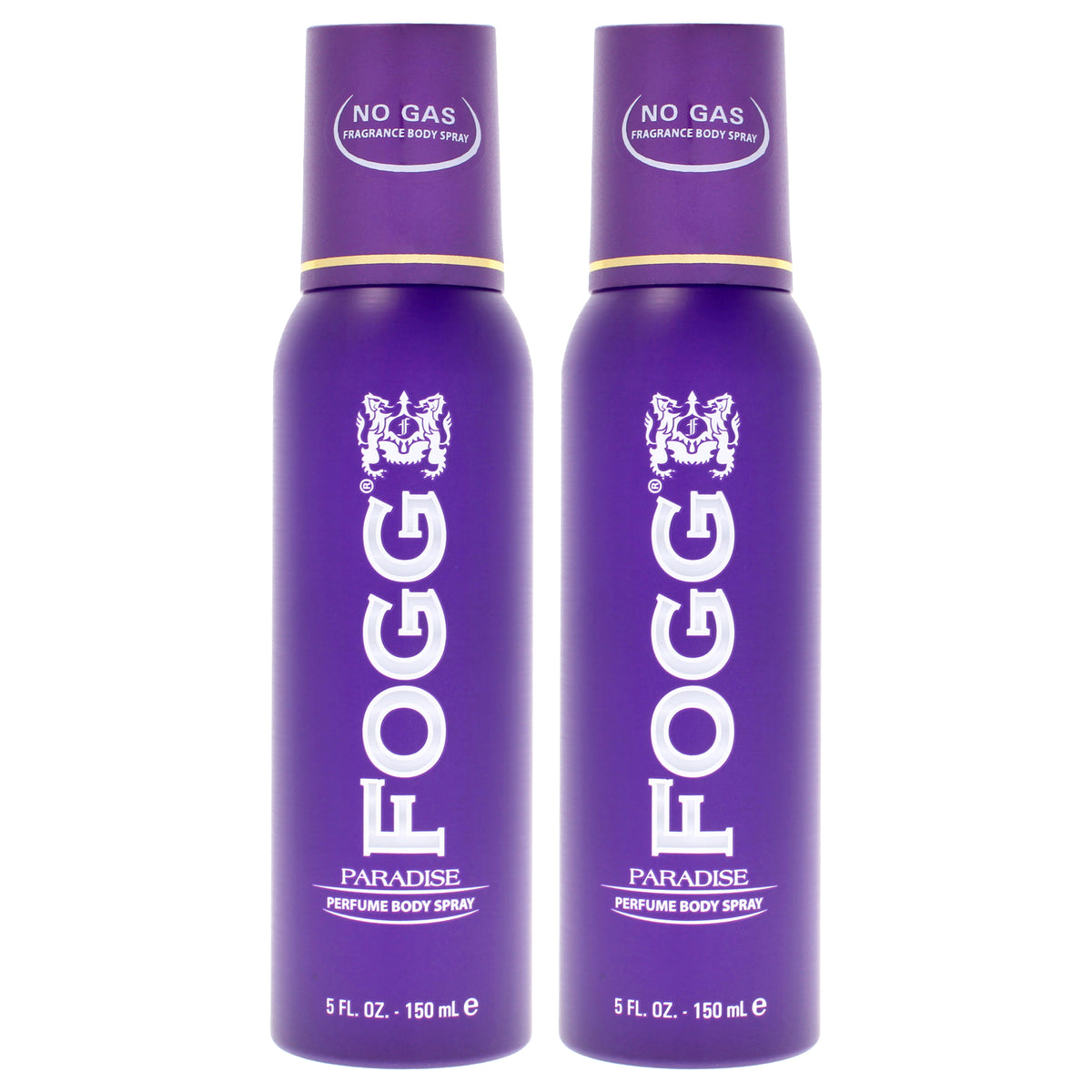 Fragrance Body Spray - Paradise by Fogg for Women - 5 oz Body Spray - Pack of 2