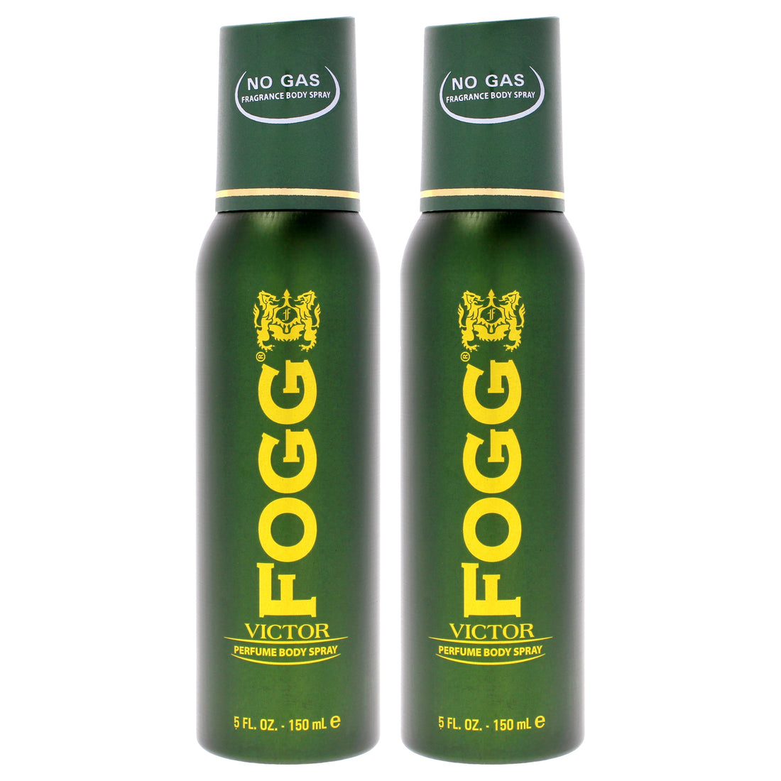 Fragrance Body Spray - Victor by Fogg for Men - 5 oz Body Spray - Pack of 2