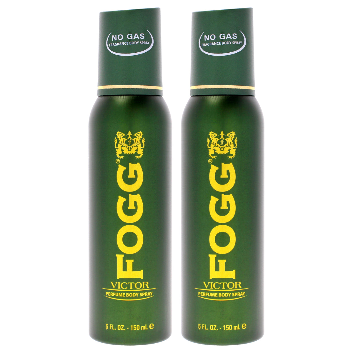 Fragrance Body Spray - Victor by Fogg for Men - 5 oz Body Spray - Pack of 2