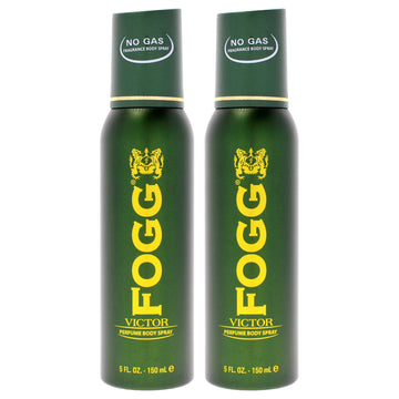 Fragrance Body Spray - Victor by Fogg for Men - 5 oz Body Spray - Pack of 2