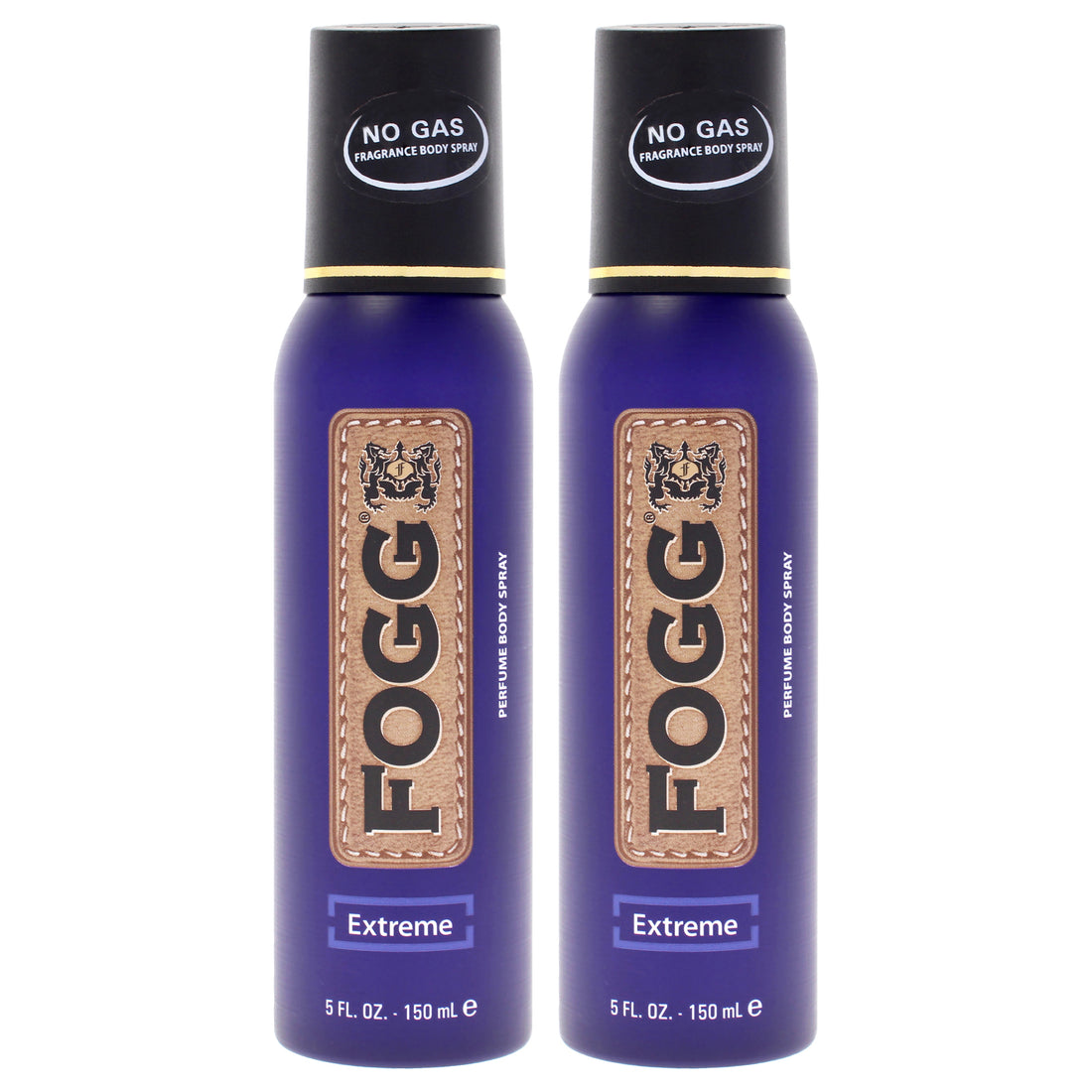 Fragrance Body Spray - Extreme by Fogg for Men - 5 oz Body Spray - Pack of 2