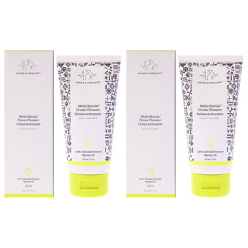 Mello Marula Cream Cleanser by Drunk Elephant for Unisex - 5 oz Cleanser - Pack of 2