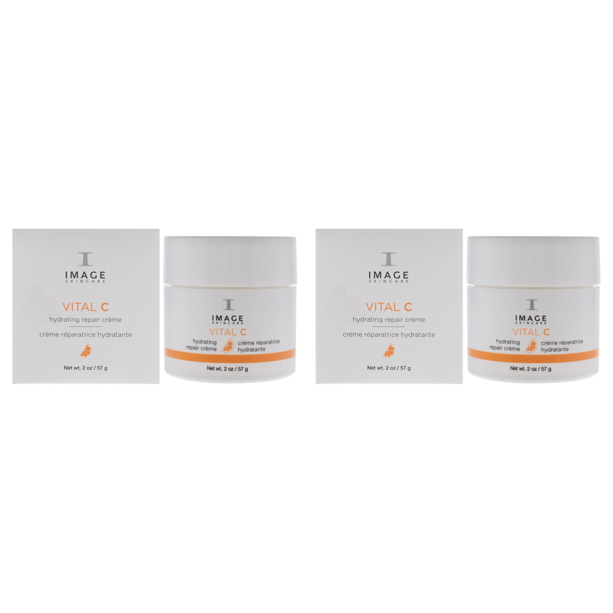 Vital C Hydrating Repair Creme by Image for Unisex - 2 oz Cream - Pack of 2