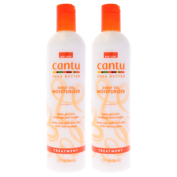 Shea Butter Daily Oil Moisturizer by Cantu for Unisex - 13 oz Moisturizer - Pack of 2