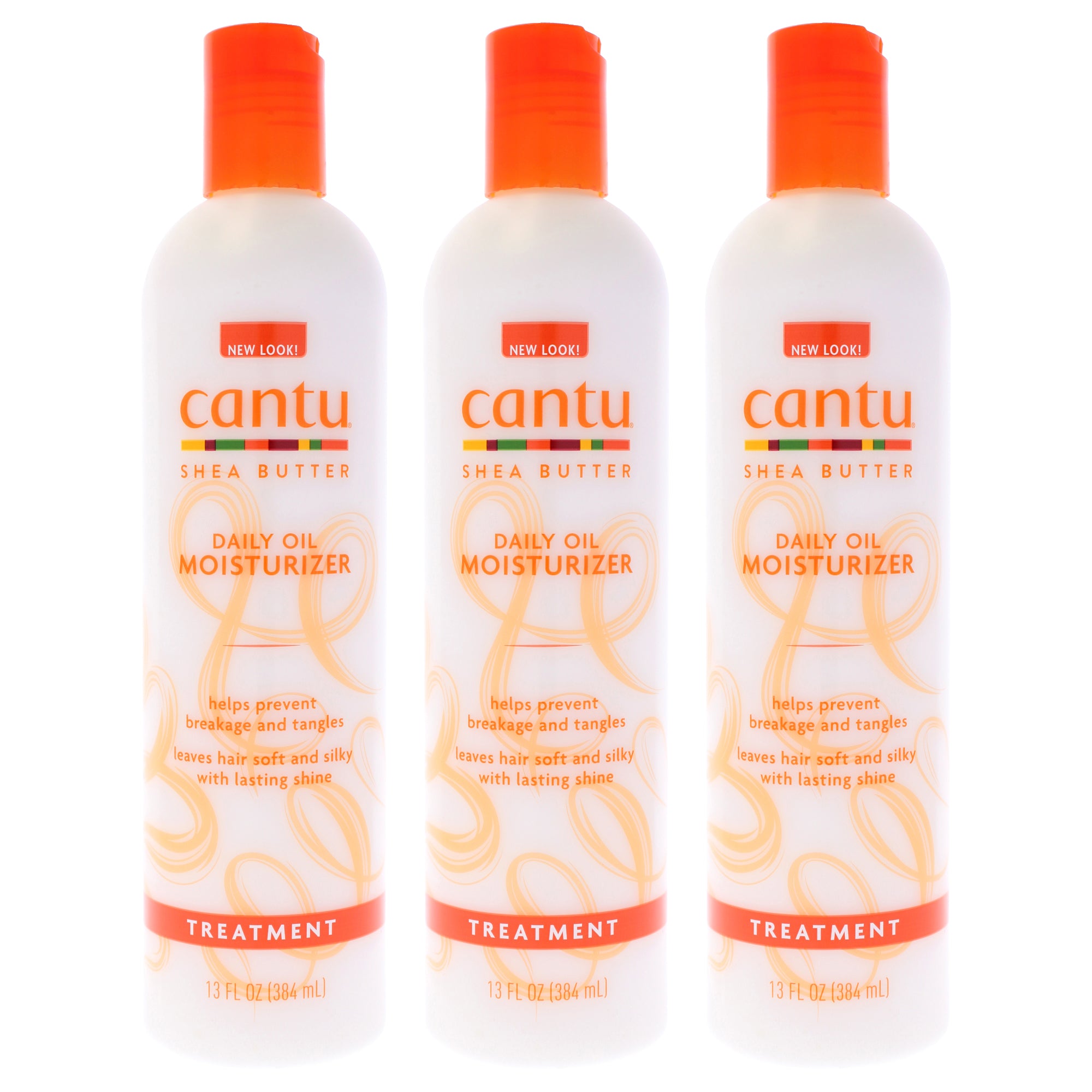 Shea Butter Daily Oil Moisturizer by Cantu for Unisex - 13 oz Moisturizer - Pack of 3