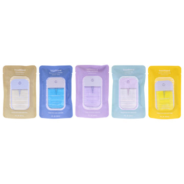 Power Mist Kit by Touchland for Unisex - 5 Pc Kit 1oz Hand Sanitizer - Rainwater, 1oz Hand Sanitizer - Blue Sandalwood, 1oz Hand Sanitizer - Pure Lavender, 1oz Hand Sanitizer - Vanilla Blossom, 1oz Hand Sanitizer - Beach Coco