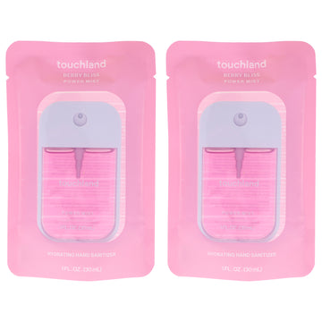 Power Mist Hydrating Hand Sanitizer - Berry Bliss by Touchland for Unisex - 1 oz Hand Sanitizer - Pack of 2