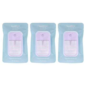 Power Mist Hydrating Hand Sanitizer - Rainwater by Touchland for Unisex - 1 oz Hand Sanitizer - Pack of 3