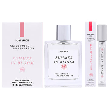 The Summer I Turned Pretty Summer In Bloom Kit by Just Juice for Unisex 2 Pc 0.3oz EDP Spray, 10oz Body Mist