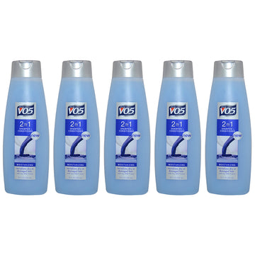 2 in 1 Shampoo and Conditioner by Alberto VO5 for Unisex - 15 oz Shampoo and Conditioner - Pack of 5
