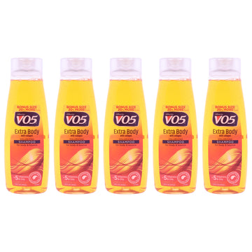 Extra Body Volumizing Shampoo by Alberto VO5 for Unisex - 15 oz Shampoo - Pack of 5