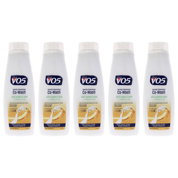 Gentle Cleansing Cowash - Jojoba and Aloe by Alberto VO5 for Unisex - 15 oz Cleanser - Pack of 5