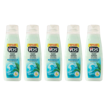 Revitalizing Ocean Refresh Conditioner by Alberto VO5 for Unisex - 15 oz Conditioner - Pack of 5