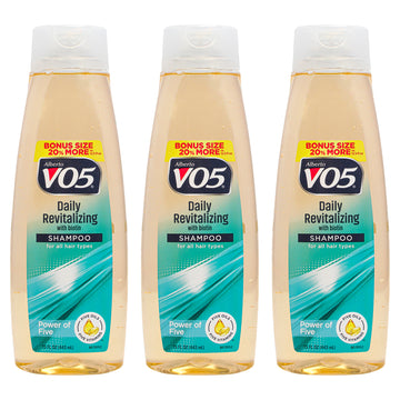 Daily Revitalizing Shampoo by Alberto VO5 for Unisex - 15 oz Shampoo - Pack of 3