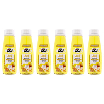 Royal Honey Repairing Shampoo by Alberto VO5 for Unisex - 15 oz Shampoo - Pack of 6