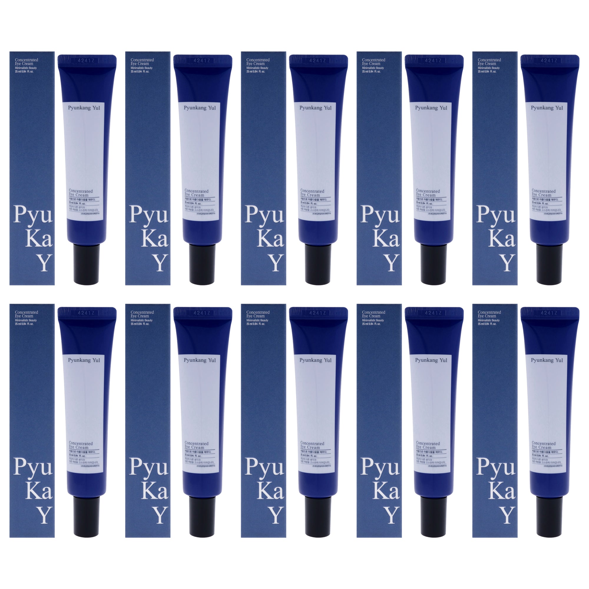 Concentrated Eye Cream by Pyunkang Yul for Women - 0.84 oz Cream - Pack of 10