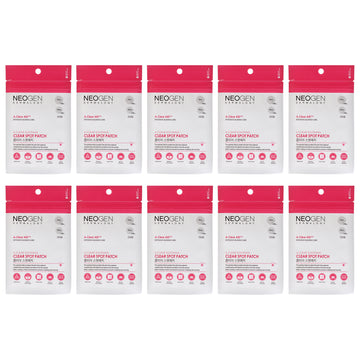 Dermalogy A-Clear Soothing Spot Patch by Neogen for Unisex - 24 Count Patches - Pack of 10