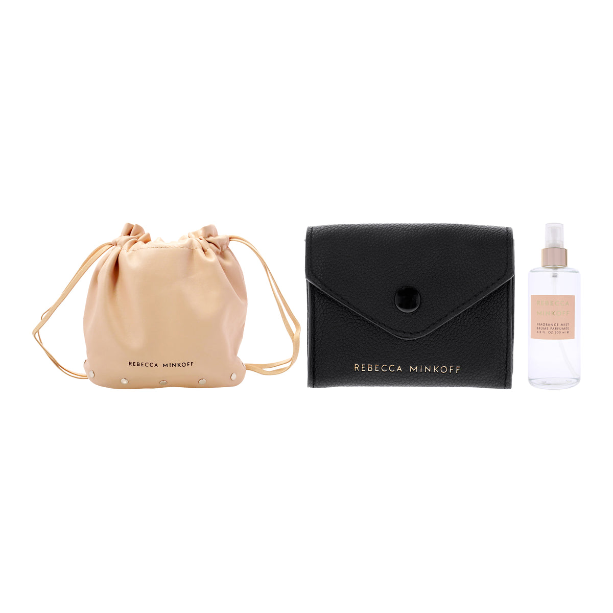 Blush Kit by Rebecca Minkoff for Women - 3 Pc Kit 6.8oz Fragrance Mist, Blush Bag, Blush Coin Purse