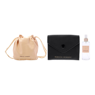 Blush Kit by Rebecca Minkoff for Women - 3 Pc Kit 6.8oz Fragrance Mist, Blush Bag, Blush Coin Purse