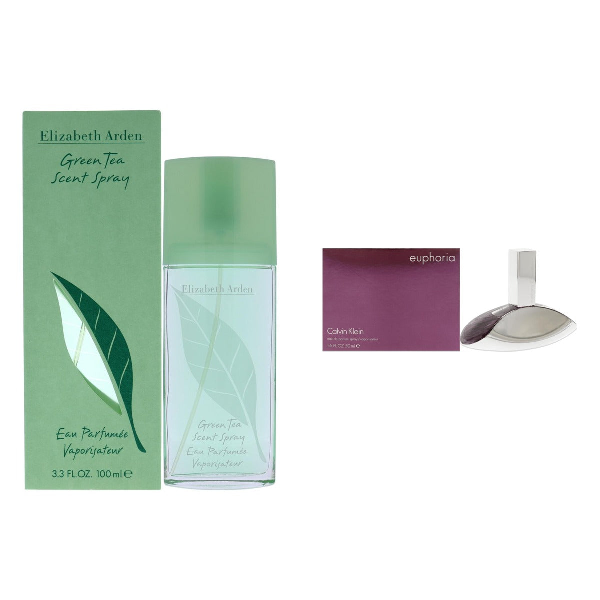 Elizabeth Arden Green Tea + Calvin Klein Euphoria Two-Scent Bundle