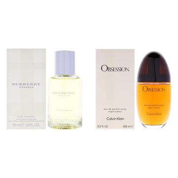 Burberry Weekend + Calvin Klein Obsession Two-Scent Bundle