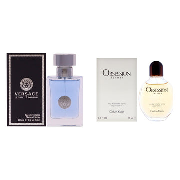 Versace Pour Homme + Calvin Klein Obsession Two-Scent Bundle
