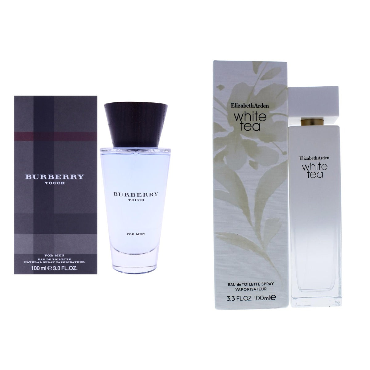 Burberry Touch + Elizabeth Arden White Tea His and Hers Bundle