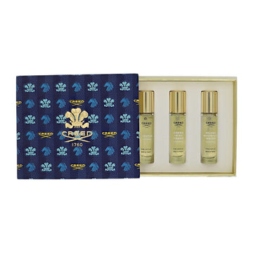Creed by Creed for Men - 3 Piece Set For Men: 0.33 oz Aventus EDP Spray, 0.33 oz Green Irish Tweed EDP Spray, 0.33 oz Silver Mountain Water EDP Spray