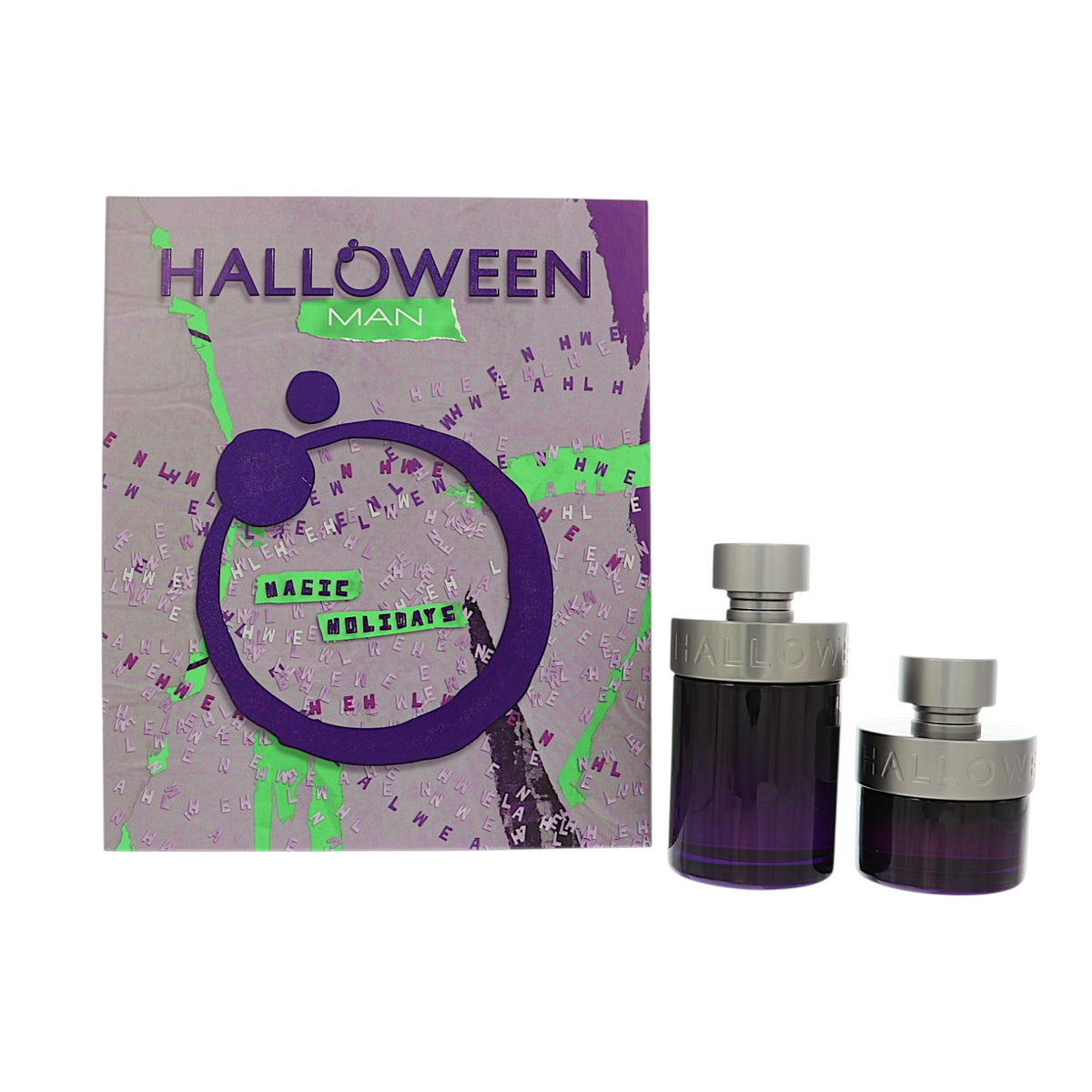 Halloween Man by Jesus Del Pozo for Men - 2 Piece Gift Set For Men - 4.2 oz EDT Spray, 1.7 oz EDT